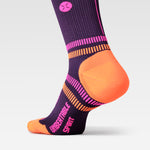 KLABU Running Socks Women | Purple / Orange / Pink