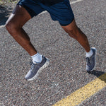 Running Low-Cut Socks Men | White / Black