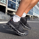 Running Low-Cut Socks Women | White / Black
