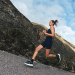 Running Ankle Socks Women | Black / Light Grey