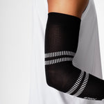 Running Arm Sleeves | Black / Light Grey