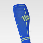 Calf Sleeves Men | Blue / Yellow