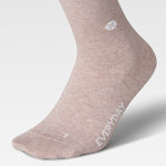Cotton Everyday Ankle Socks Women | Beige Melange / White