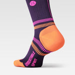 KLABU Running Socks Women | Purple / Orange / Pink