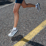 Running Low-Cut Socks Women | White / Black