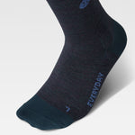 Everyday Merino Ankle Socks Men | Teal / Blue
