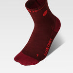 Everyday Merino Ankle Socks Women | Bordeaux / Red