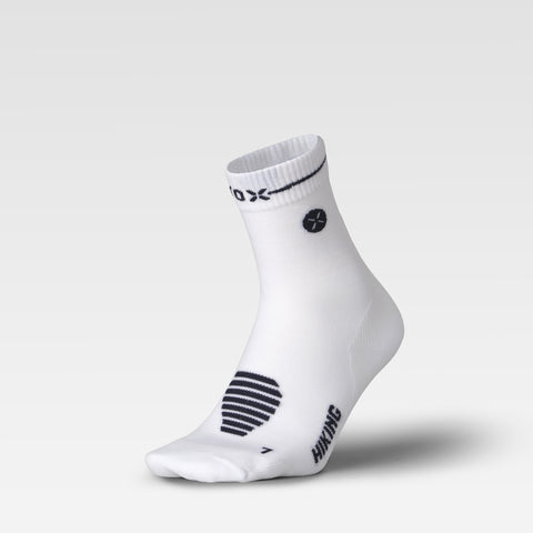 Merino Hiking Ankle Socks Women | White / Navy