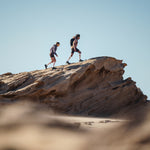 Merino Hiking Socks Men | Teal / Light Green