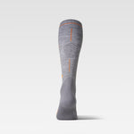 Merino Hiking Socks Women | Mid Grey  / Orange