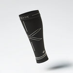 Calf Sleeves Women | Black / Light Grey
