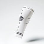 Calf Sleeves Men | White / Black