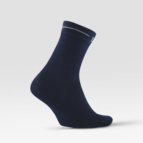 Cotton Everyday Ankle Socks Men | Navy / White