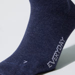 Cotton Everyday Socks Men 2-Pack | Blue / White