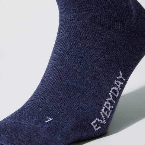 Cotton Everyday Socks Men 2-Pack | Blue / White
