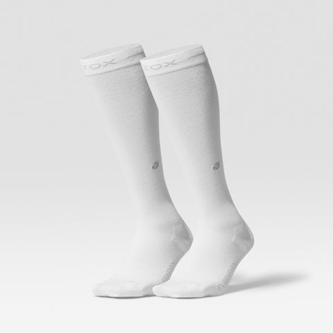 Cotton Everyday Socks Women 2-Pack | White / Grey