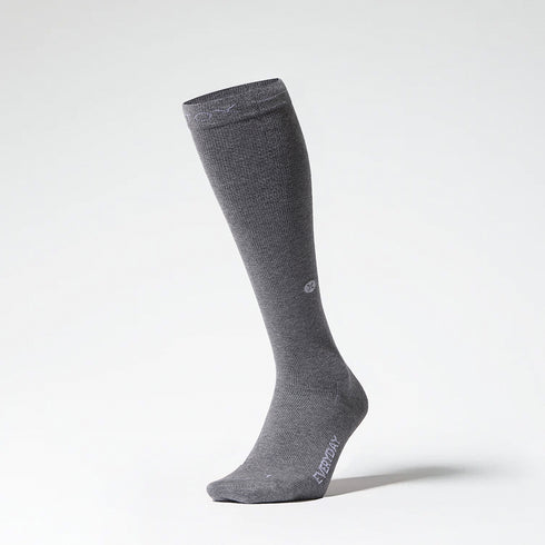 Cotton Everyday Socks Men | Mid Grey / White