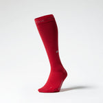 Cotton Everyday Socks Women | Red / Light Grey