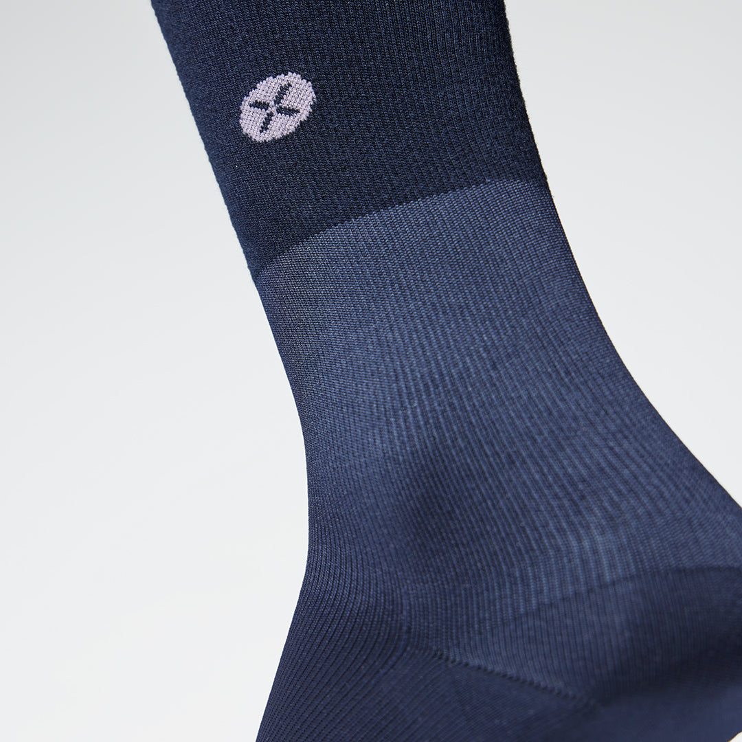 Womens navy online socks