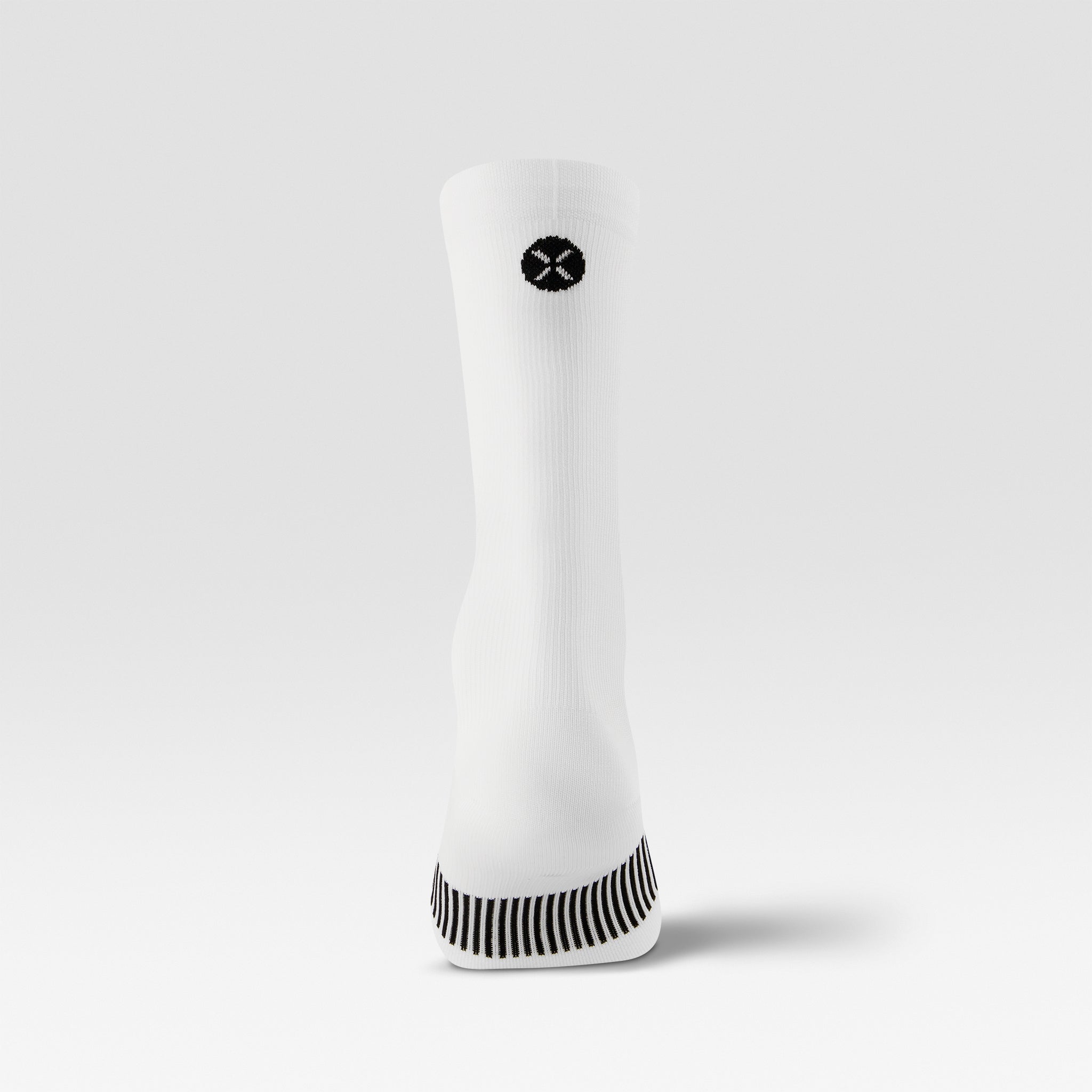 white nike mid calf socks