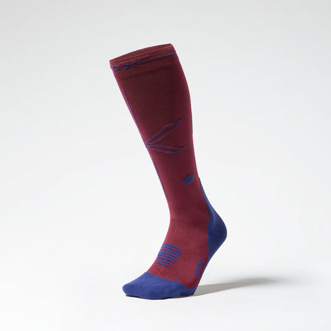 Dryarn® Hiking Socks Men | Bordeaux / Navy
