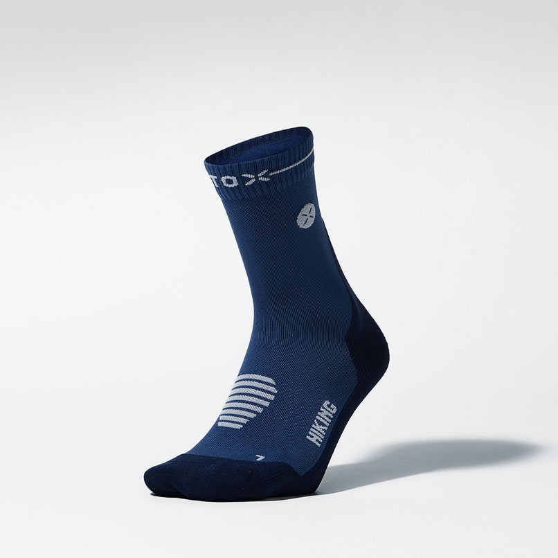 Dryarn® Hiking Ankle Socks Men | Blue / Light Grey