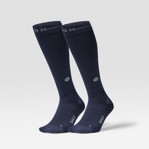 Merino Everyday Socks Men 2-Pack | Dark Blue / Grey