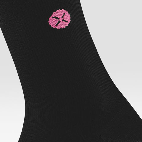 Merino Everyday Socks Women 2-Pack | Black / Fuchsia