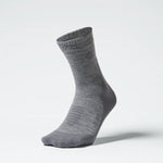 Merino Hiking Ankle Socks Women | MidGrey / Grey