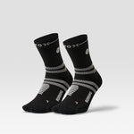 Running Ankle Socks Men 2-Pack | Black / Light Grey