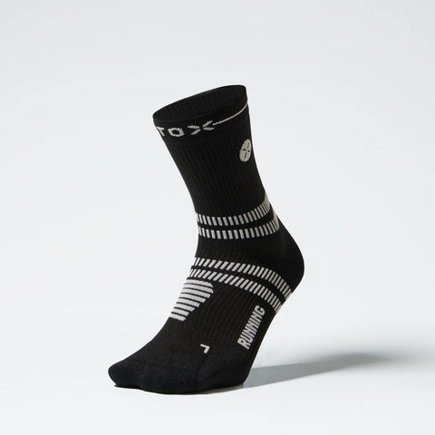 Running Ankle Socks Women | Black / Light Grey