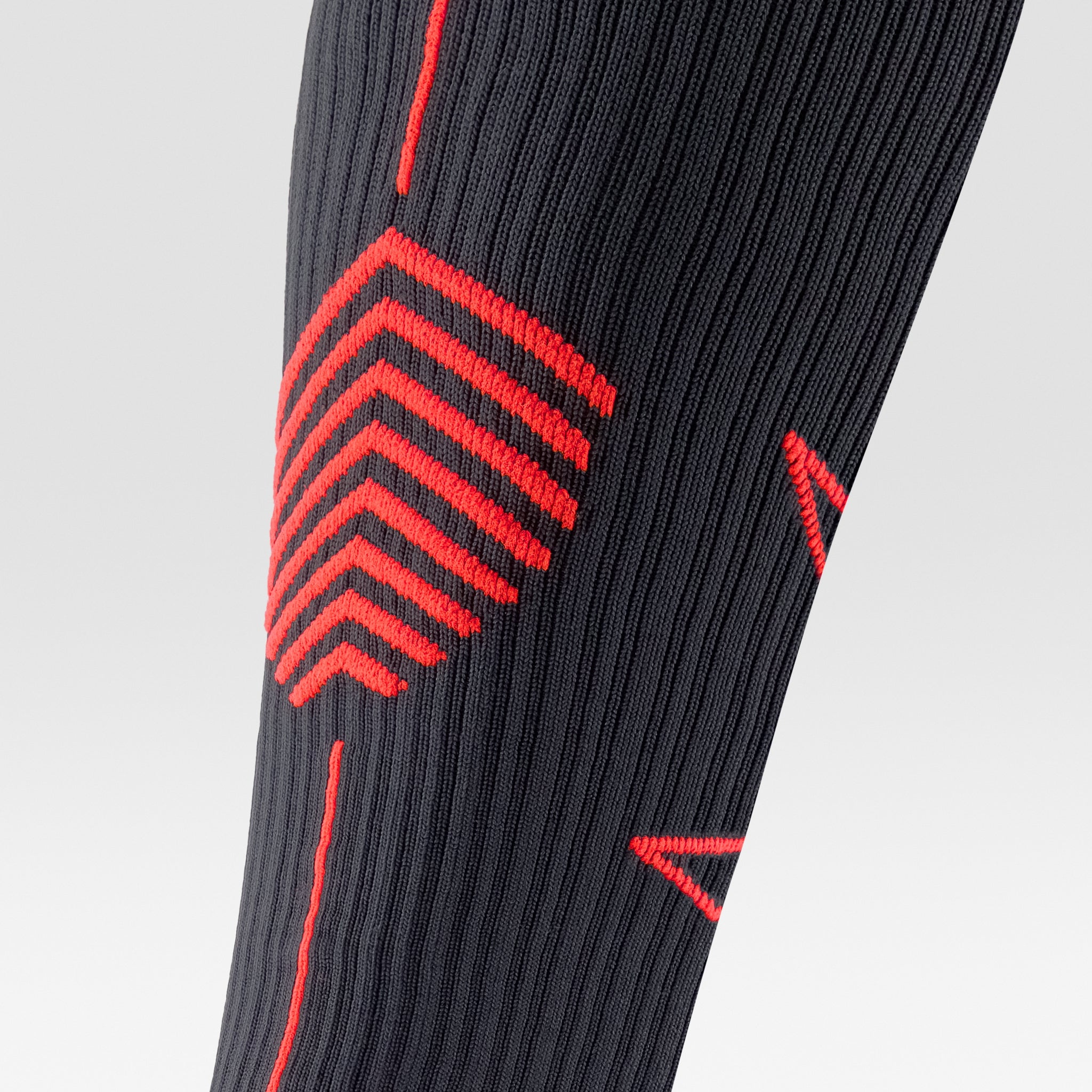 Running Socks Men Navy Orange - Main Image