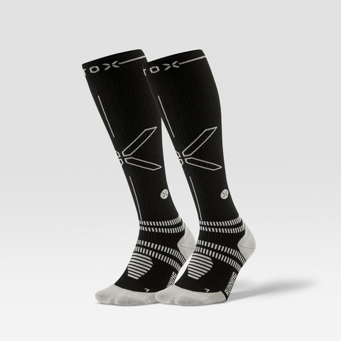Running Socks Women 2-Pack | Black / Light Grey