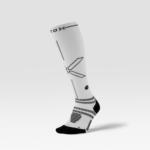 Running Socks Women | White / Black