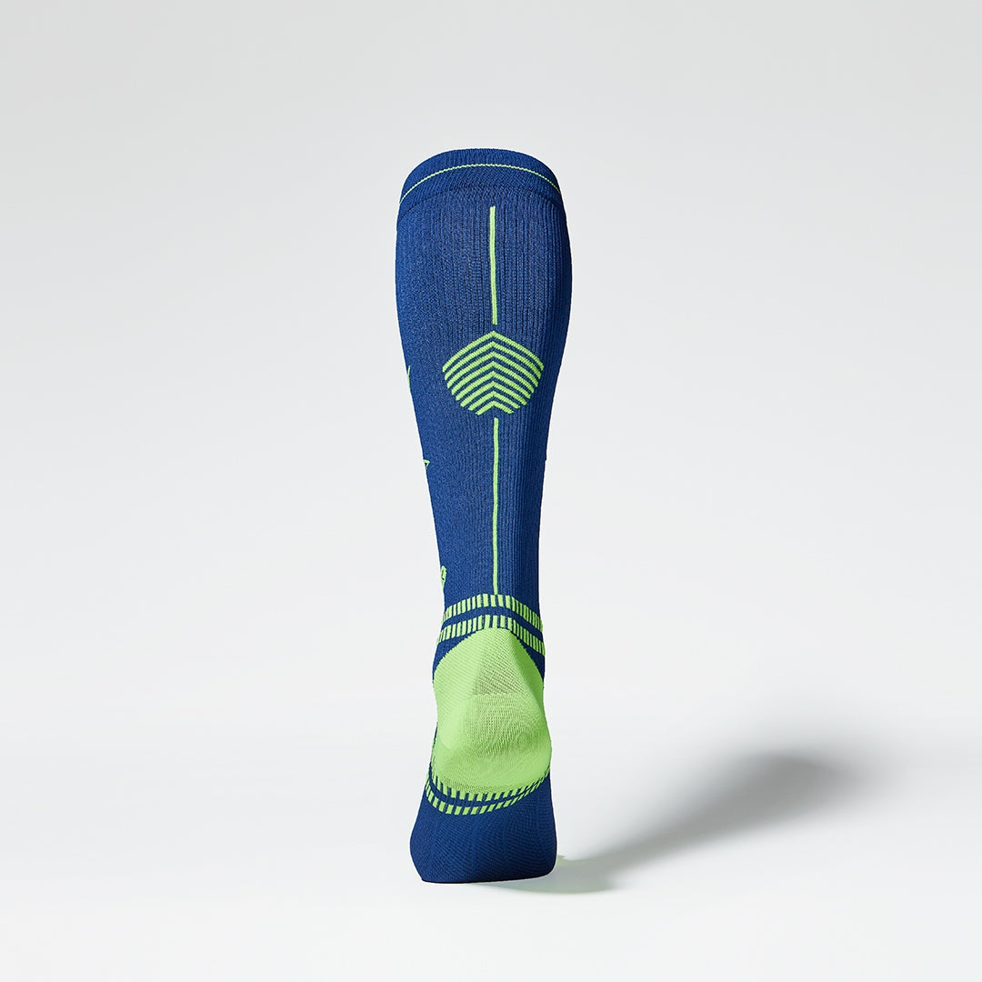 Running Socks Men | Dark Blue / Yellow