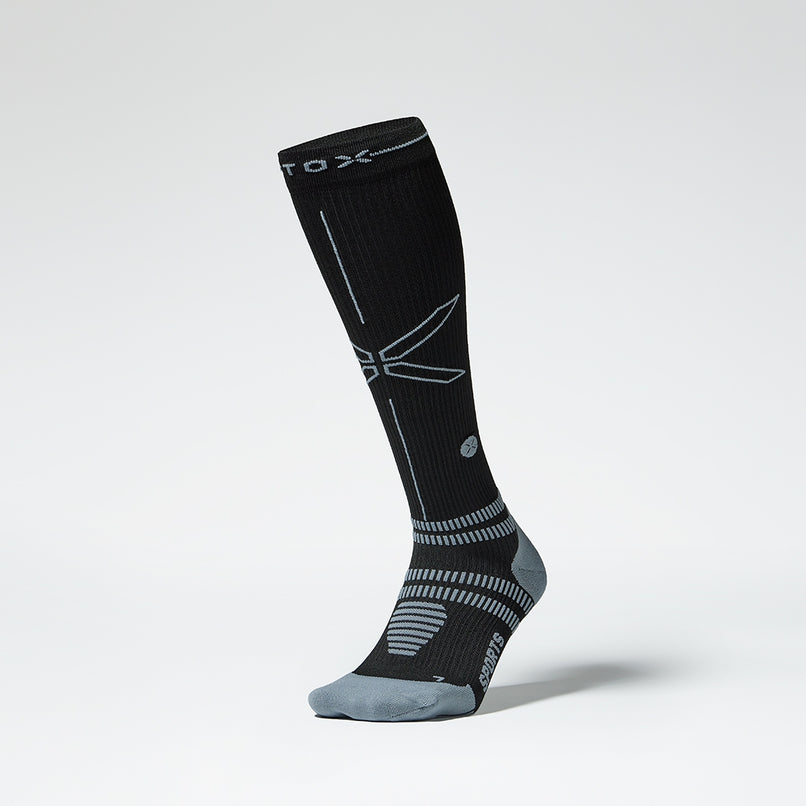 Sports Socks Men | Black / Grey