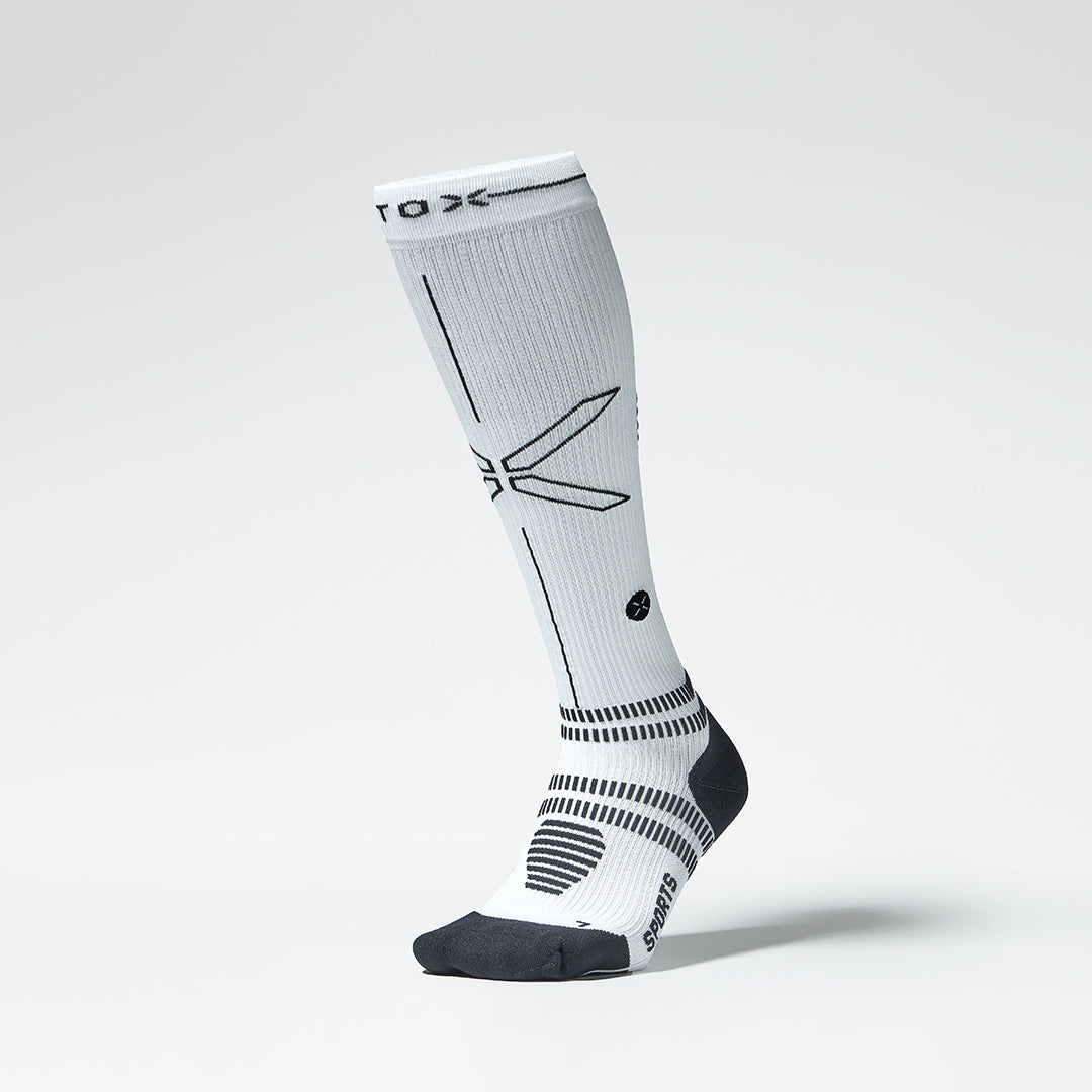 Sports Socks Women | White / Black