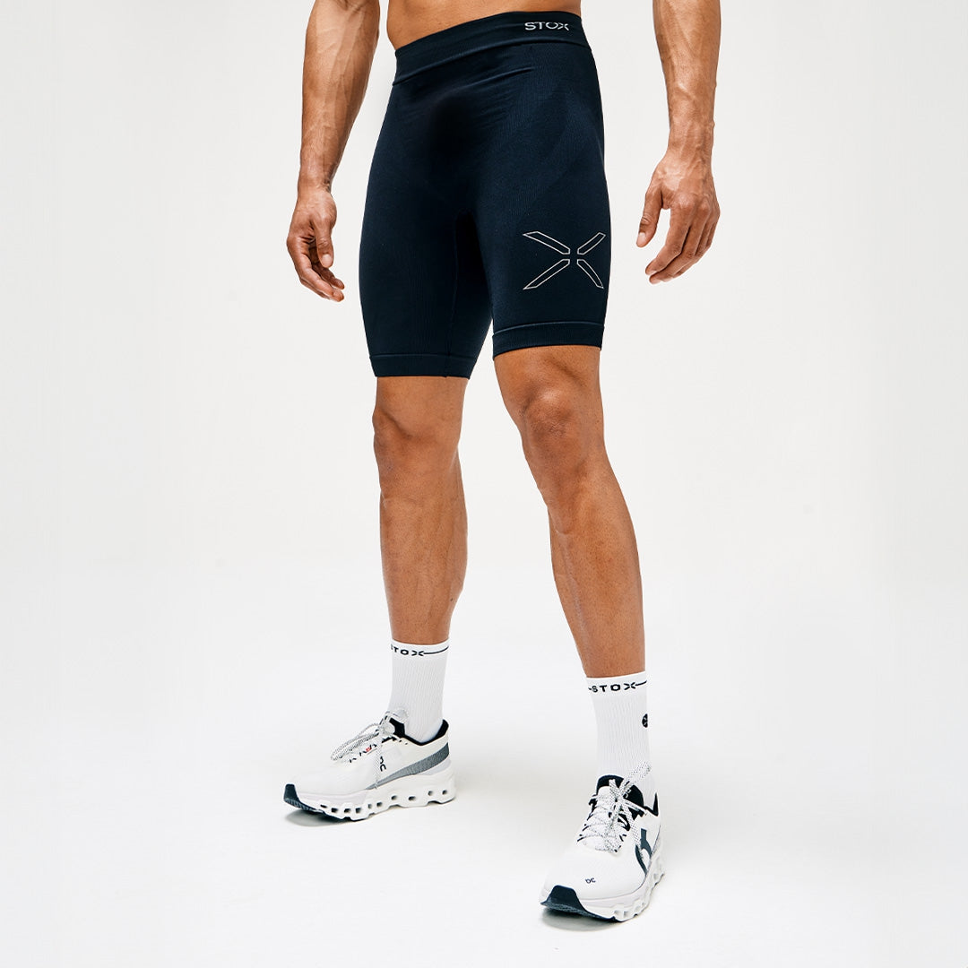 Compression tights fashion shorts