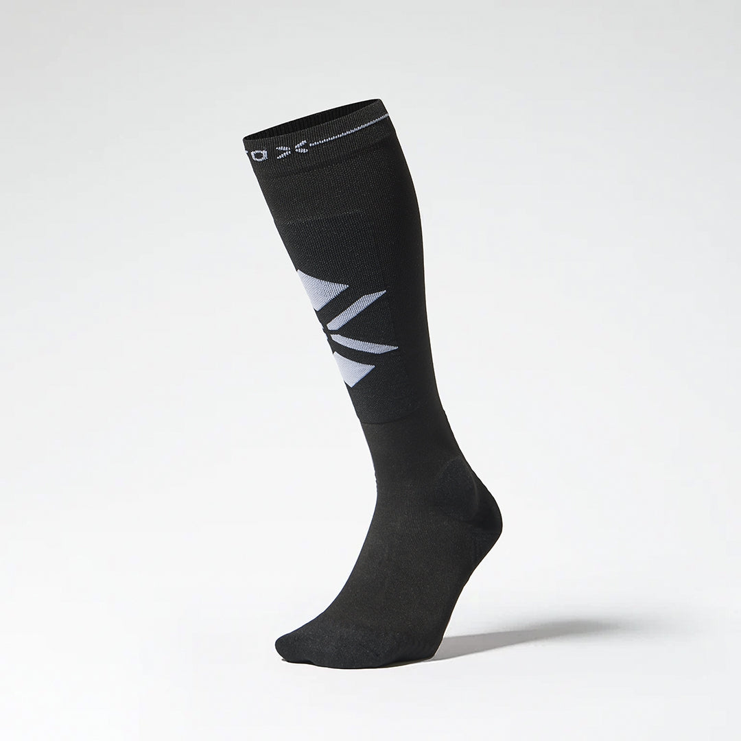 Ultralight Skiing Socks Men | Black / White