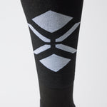Ultralight Skiing Socks Women | Black / White