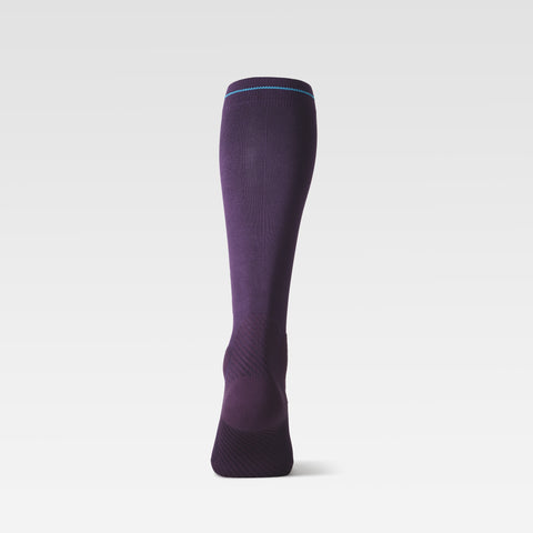 Ultralight Skiing Socks Women | Purple / Red Fluo