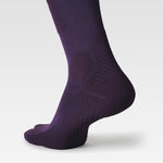 Ultralight Skiing Socks Women | Purple / Red Fluo