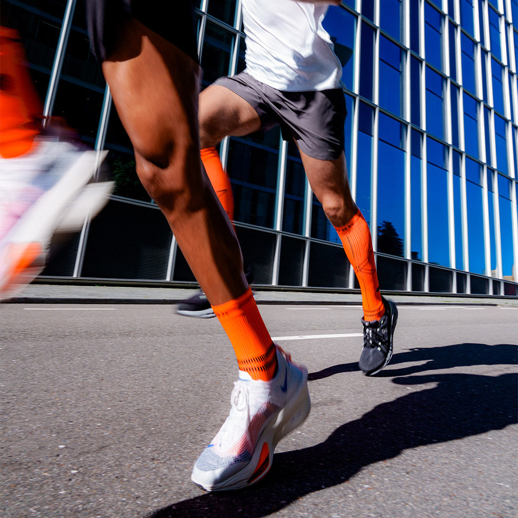 STOX Energy Socks - Calze A Compressione Uomo Da Corsa 23-32 MmHg - Fatte In Italia, Dryarn