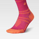 Running Ankle Socks Women | Pink Fluo / Orange