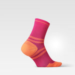 Running Ankle Socks Women | Pink Fluo / Orange