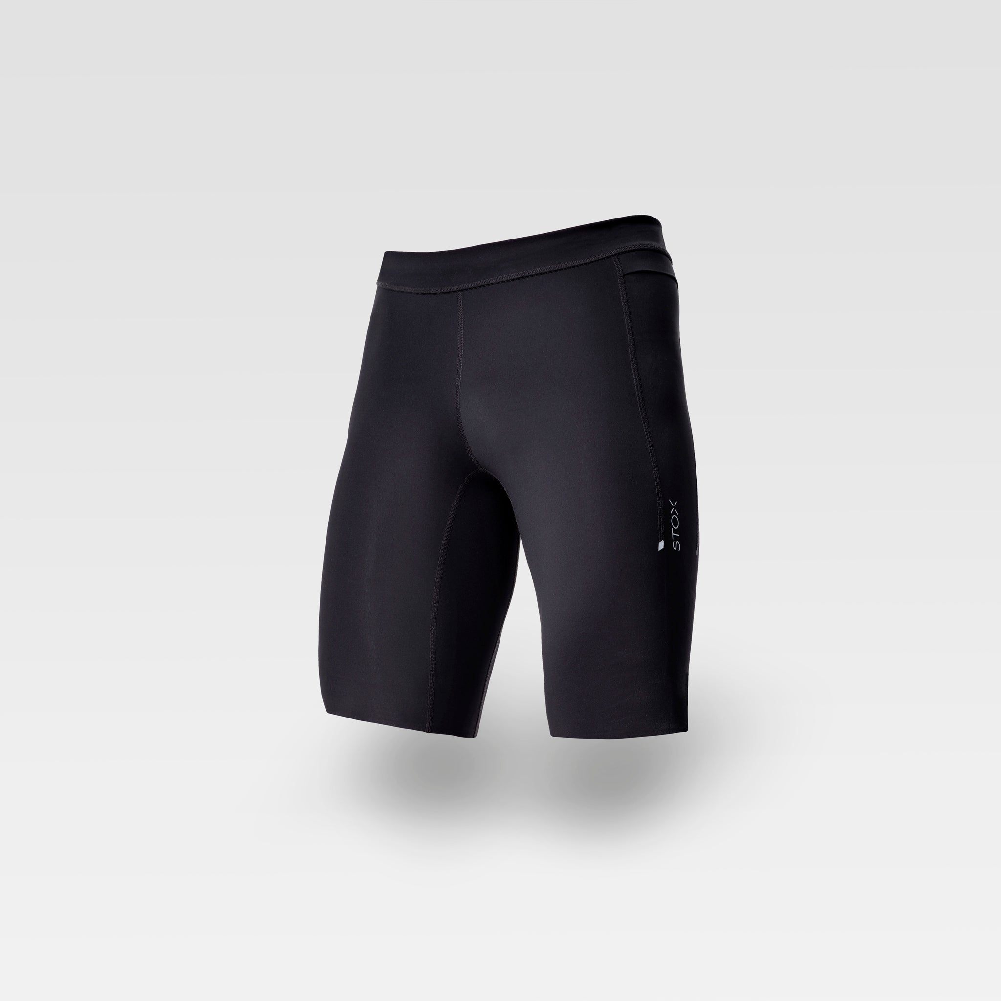 Running Shorts Men | Black / Light Grey