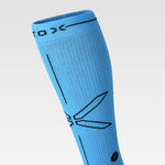 Running Socks Men | Bright Blue / Black