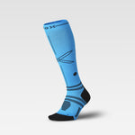 Running Socks Men | Bright Blue / Black