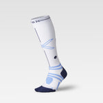 Running Socks Men | White / LightBlue