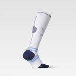 Running Socks Men | White / LightBlue